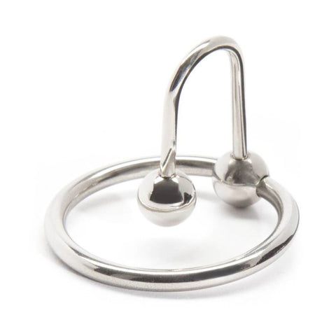 Glans Ring & Cum Stopper by Hell's Couture - Penis Plugs