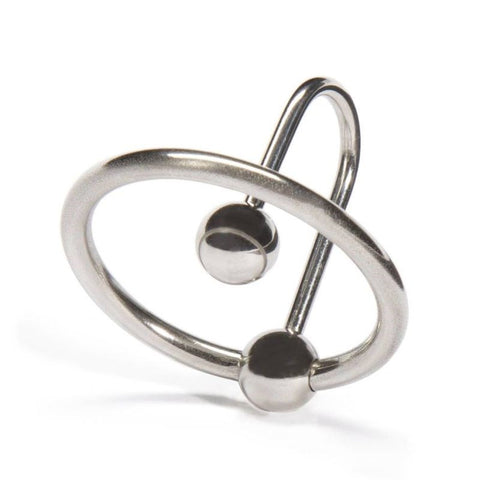 Glans Ring & Cum Stopper by Hell's Couture - Penis Plugs