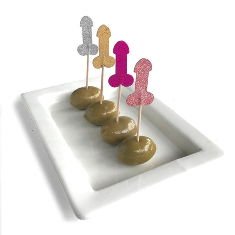 Glitterati Penis Party Picks by Little Genie - Bachelorette and Bucks