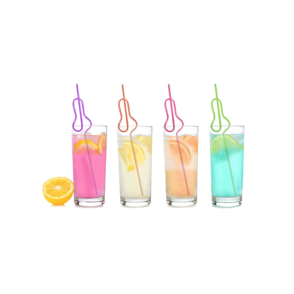 Glitterati - Penis Silly Straws - Set of 8 - - Bachelorette and Bucks