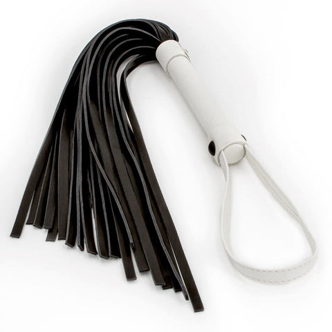 GLO Bondage Flogger Glow In Dark Whip by NS Novelties - Whips And Crops