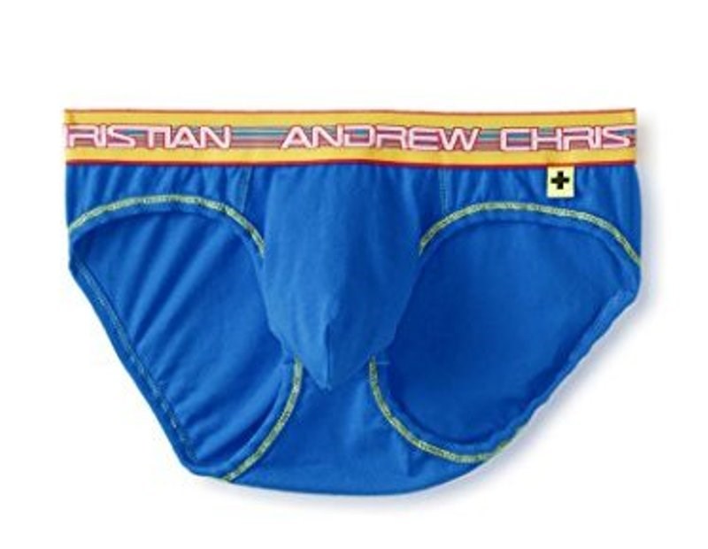 Glow Pop Brief With Almost Naked - Royal Blue - - Mens Briefs And Boxers