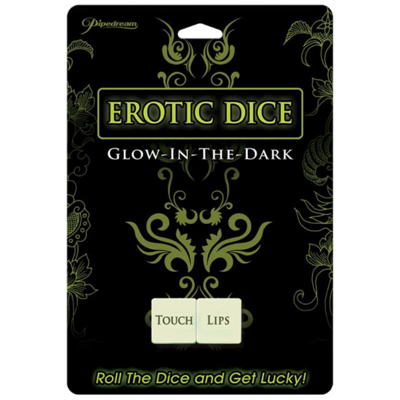 Glow-in-the-Dark Erotic Dice - - Sex Games, Coupons and Tricks