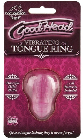 Goodhead Vibrating Tongue Ring by Doc Johnson - Bullet Vibrators