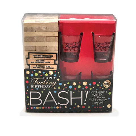 Happy Fucking Birthday Bash Drinking Party Game - Sex Games, Coupons and Tricks