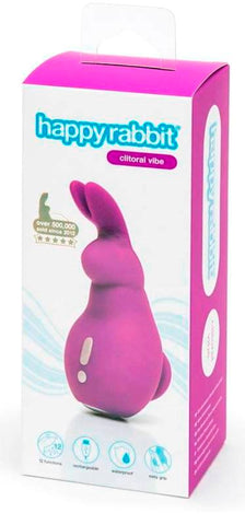 Happy Rabbit Ears USB Clitoral Vibrator by Lovehoney - Clit Ticklers and Pulsators