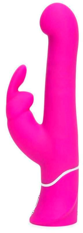 Happy Rabbit Rechargeable Beaded Vibrator Purple - - Rabbit Vibrators