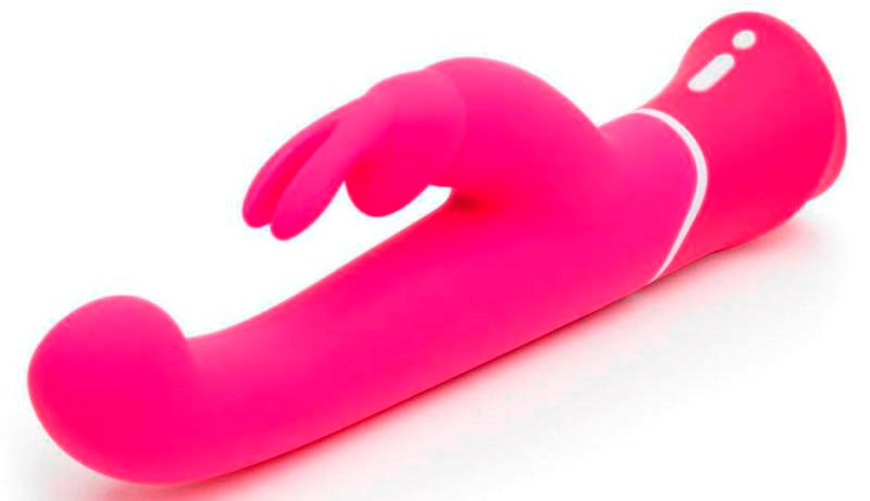 Happy Rabbit Rechargeable G-Spot Vibrator Pink - - Rabbit Vibrators