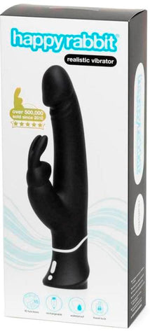 Happy Rabbit Realistic Rabbit Vibrator by Lovehoney - Rabbit Vibrators