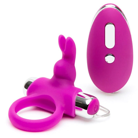 Happy Rabbit Remote Control Cock Ring by Lovehoney - Remote Control Vibrators