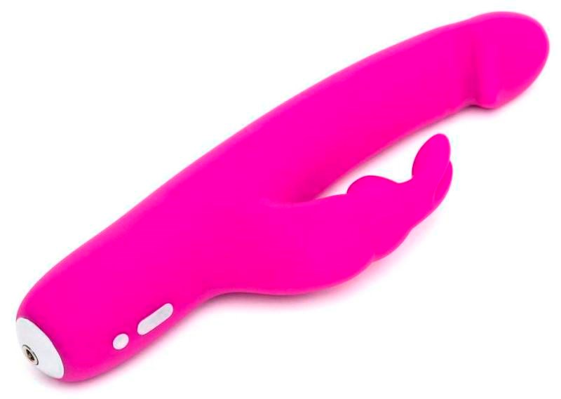 Happy Rabbit Slimline Realistic Rechargeable Rabbit Vibrator - - Rabbit Vibrators