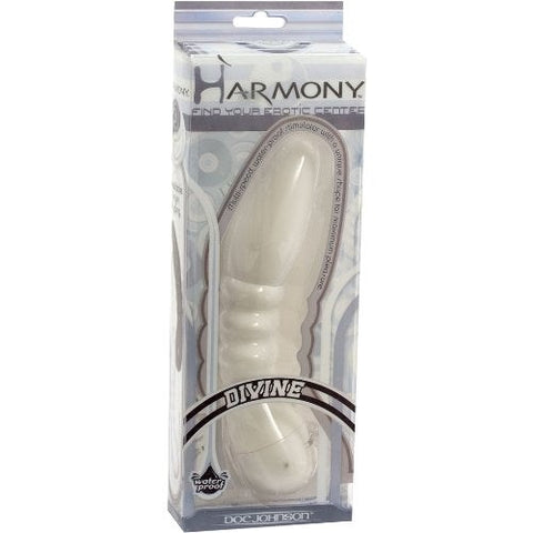 Harmony Divine White G-Spot Massager by Doc Johnson - G-Spot Vibrators