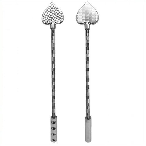 Heart Shaped Steel Crop by BDStyle - Whips And Crops