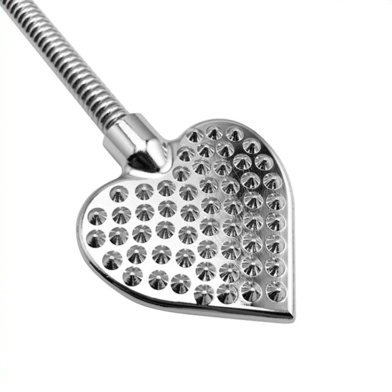 Heart Shaped Steel Crop - - Whips And Crops