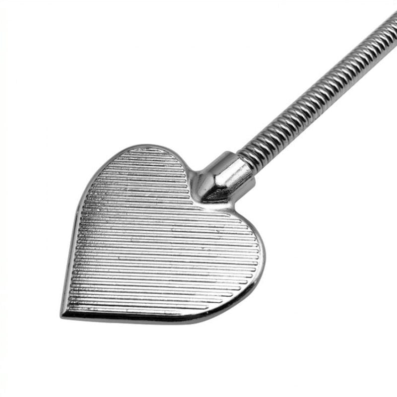 Heart Shaped Steel Crop - - Whips And Crops