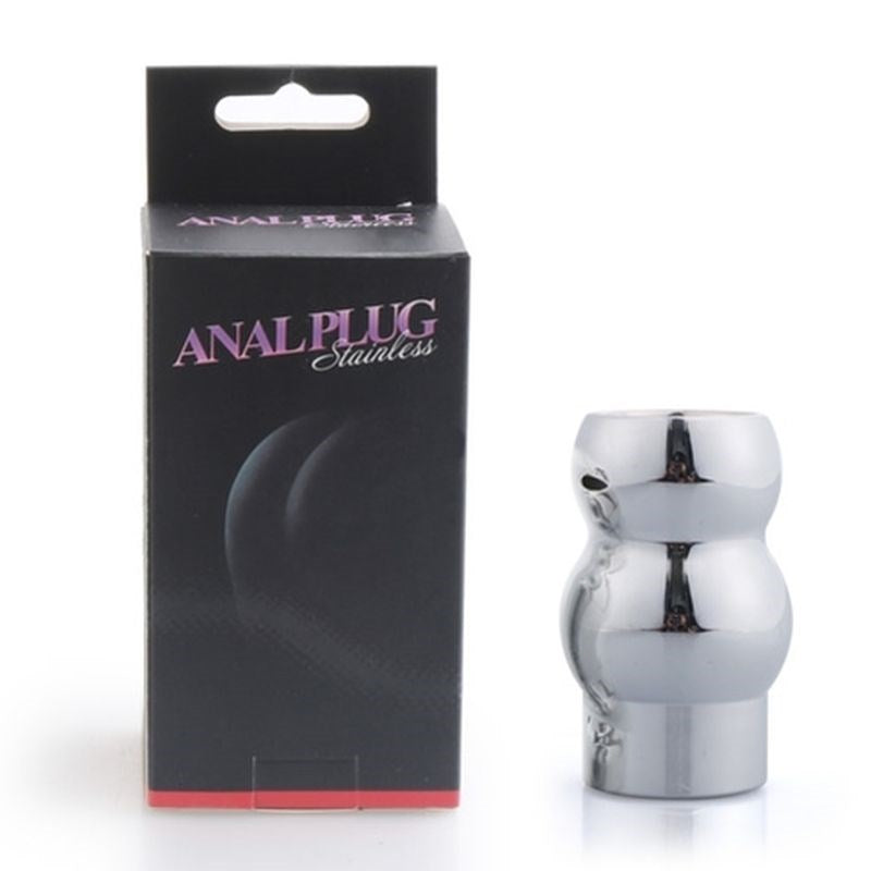 Hollow Steel Anal Dilator - - Steel Sex Toys