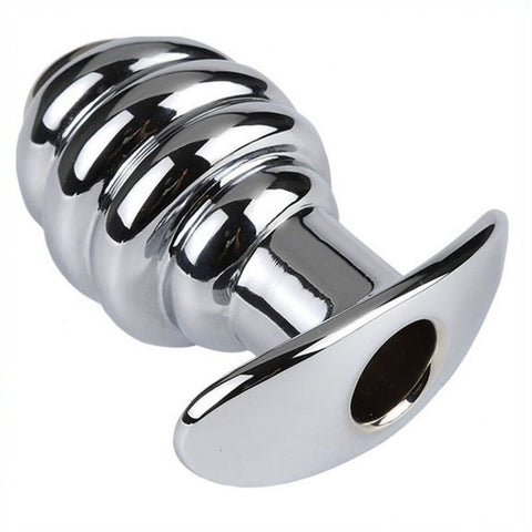 Hollowing Out Butt Plug by BDStyle - Steel Sex Toys