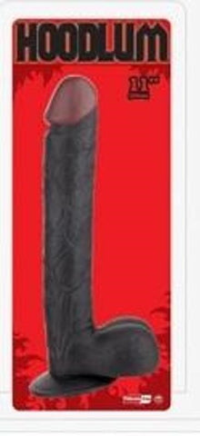 Hoodlum 11" Straight Dong with Balls by NANMA Corporation - Realistic Dildos