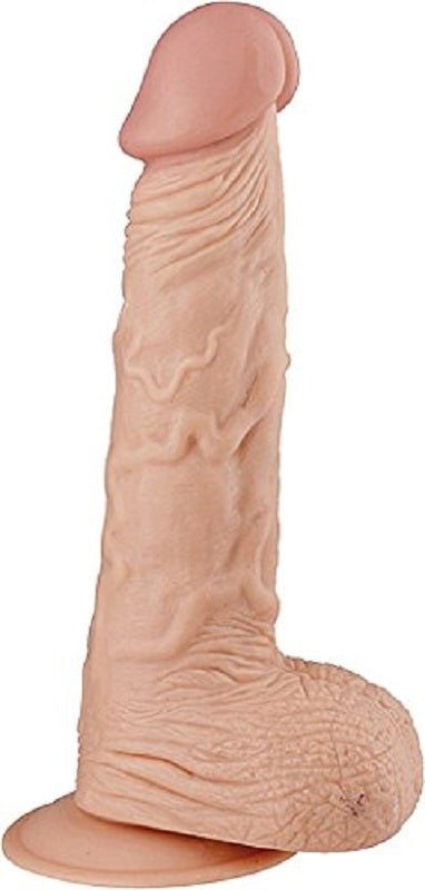 Hoodlum 9 Straight Suction Cup Dong Flesh - - Realistic Dildos