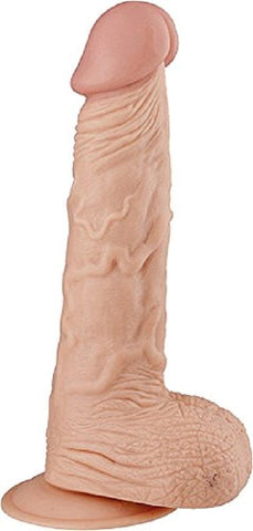 Hoodlum 9 Straight Suction Cup Dong Flesh - Realistic Dildos