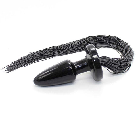 Horse Soft Rubber Tail Anal Plug by BDStyle - Steel Sex Toys