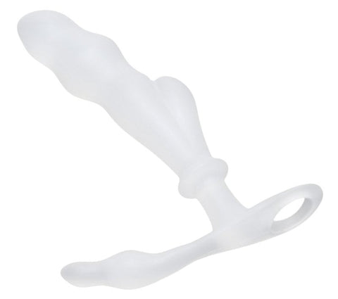 Iced Flex Silicone P-Spot Massager by XR Brands - Prostate Toys