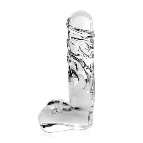 Icicles No 40 Realistic Glass Dong by Pipedream Products - Glass Sex Toys