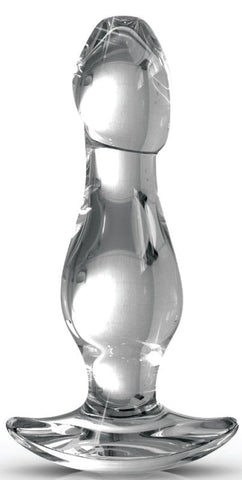 Icicles No. 72 Luxury Glass Butt Plug by Pipedream - Glass Sex Toys