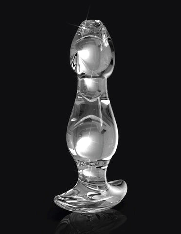 Icicles No. 72 Luxury Glass Butt Plug by Pipedream - Glass Sex Toys