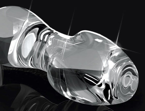 Icicles No. 72 Luxury Glass Butt Plug by Pipedream - Glass Sex Toys