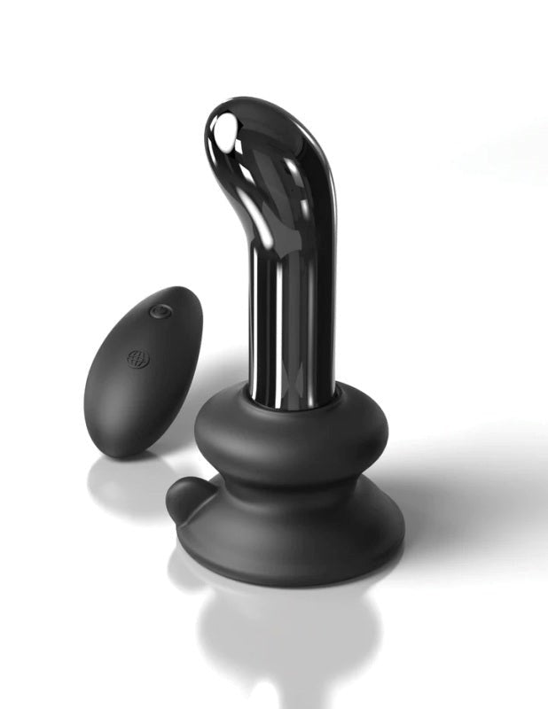 Icicles No 84 With Rechargeable Vibrator and Remote - - Glass Sex Toys