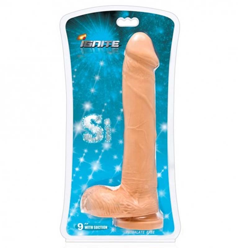 Ignite Cock With Balls 9 Inch - - Realistic Dildos