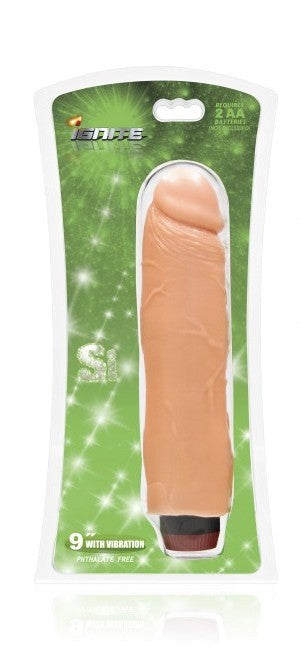 Ignite Vibrating Cock Flesh 9 inch - - Realistic Dildos