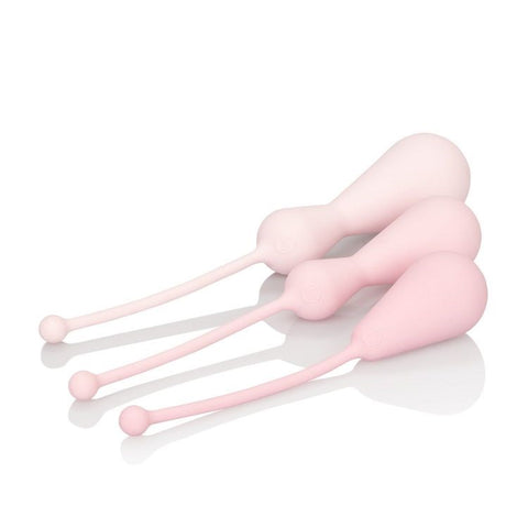 Inspire Weighted Silicone Kegel Training Kit by CalExotics - Love Eggs and Kegel Exercisers