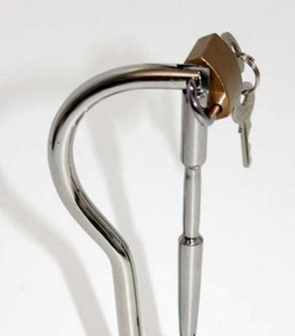 Intruder Cock Ring With Penis Wand by Hell's Couture - Spreaders and Hangers