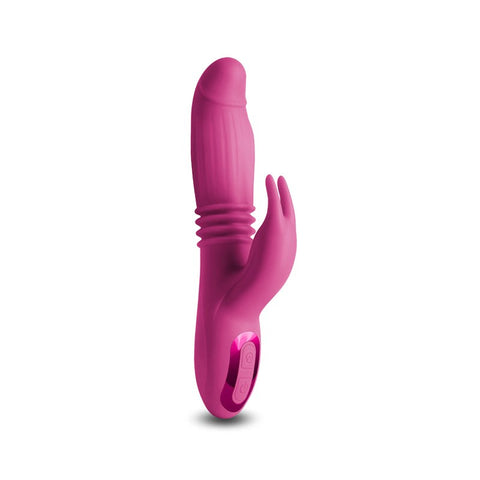 INYA Passion USB Rechargeable Thrusting Rabbit Vibrator - Rabbit Vibrators