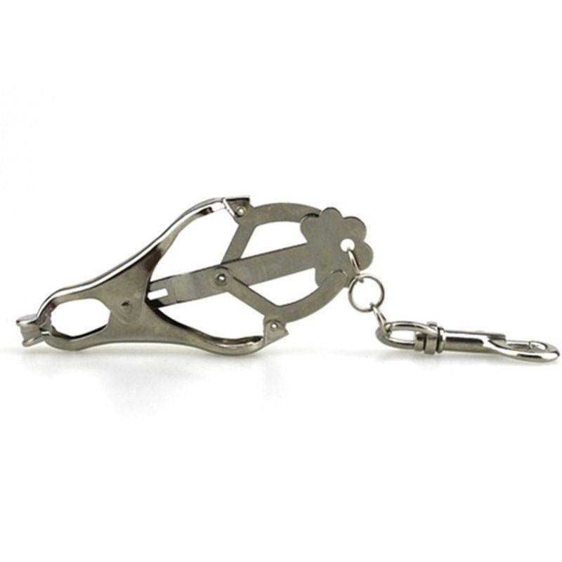 Japanese Clover Clamps With Dog Clips - - Nipple and Clit Clamps