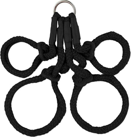 Fetish Fantasy Japanese Bondage Silk Rope Hogtie - Cuffs and Restraints