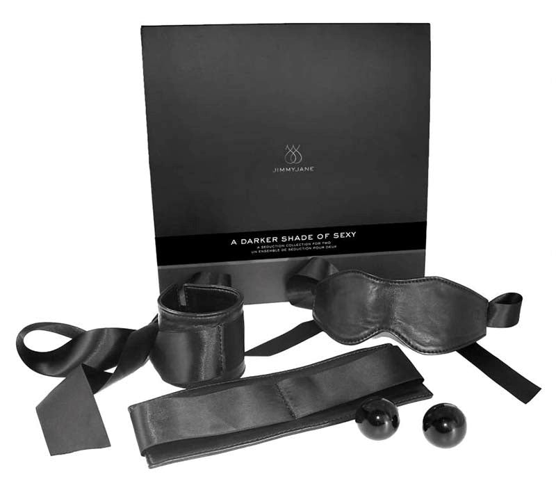 Jimmyjane A Darker Shade Of Sexy Fetish Kit - - Cuffs And Restraints