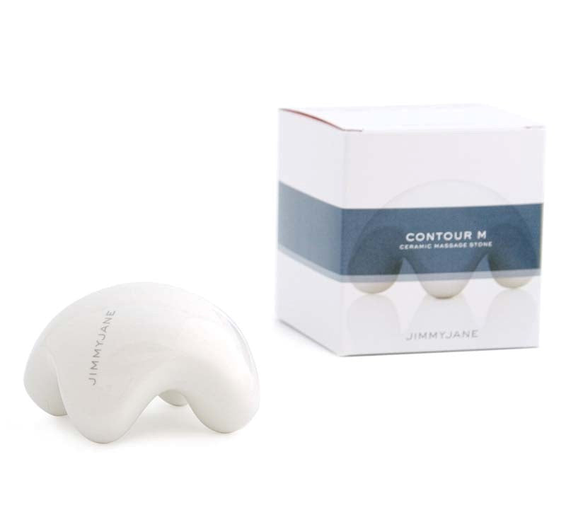 Jimmyjane Contour M Ceramic Massage Stone - - Sex Toys For Couples