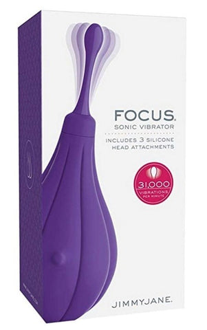 Focus Sonic Multi Functions Clitoral Vibrator by Jimmyjane - Clit Ticklers and Pulsators