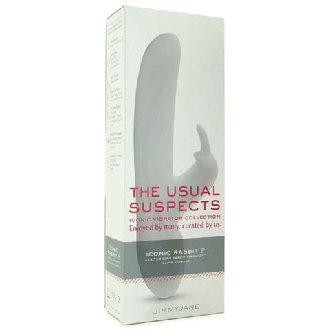 Iconic Rabbit 2 Rechargeable Vibrator by JimmyJane - Rabbit Vibrators