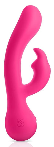 Waterproof Flexible Rabbit Vibrator Ruby by Jimmyjane - Rabbit Vibrators