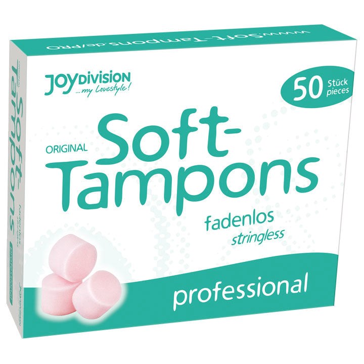 JoyDivision Soft Tampons Normal Professional 50 Pack - - Vibrator Accessories