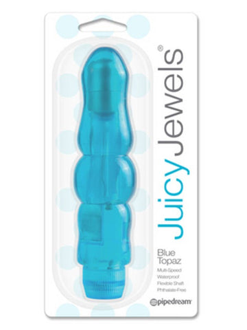 Juicy Jewels Blue Topaz Personal Massager by Pipedream - Waterproof Vibrators