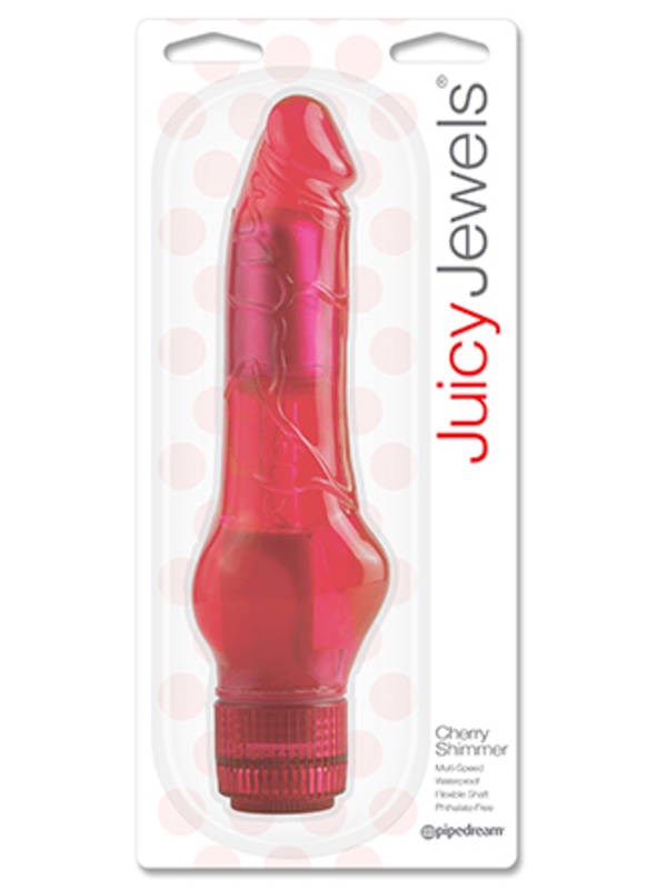 Juicy Jewels Cherry Shimmer - - Waterproof Vibrators