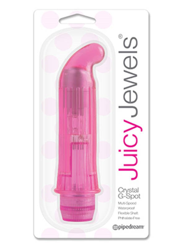 Juicy Jewels Crystal G-Massager - - Waterproof Vibrators