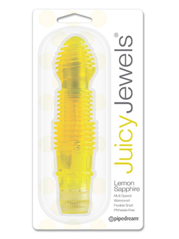 Juicy Jewels Lemon Sapphire - - Waterproof Vibrators