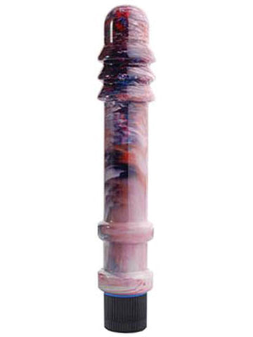 KamaDiva Ribbed 7" Pleasure Wand by BDStyle - Vibrating Dildos