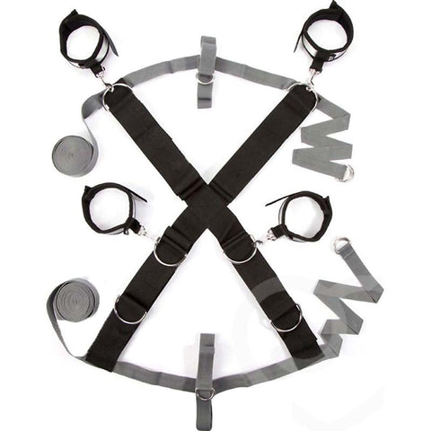 Keep Still Over the Bed Cross Restraint by Lovehoney - Cuffs and Restraints